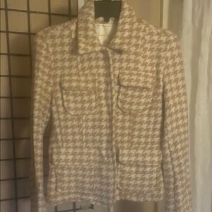 Stylish Houndstooth Jacket